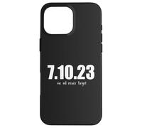 Nous n'oublierons Pas | Nova Festival 7 Octobre 2023, Israël Coque pour iPhone 16 Pro Max