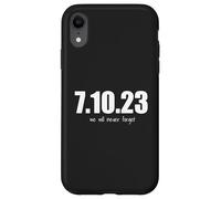 Nous n'oublierons Pas | Nova Festival 7 Octobre 2023, Israël Coque pour iPhone XR