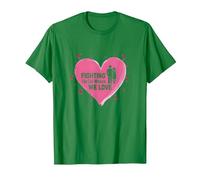 Nous Nous battons pour Les Femmes Que Nous Aimons : Sensibilisation au Cancer du Sein T-Shirt, Homme, Vert Kelly, XL