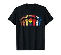 Nous nous levons ensemble : Black Pride, Gay Pride, Égalité LGBTQ T-Shirt