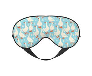 Nous ouvrons le masque de sommeil rétro rouge double face pour les yeux, couvre-yeux doux et réglables pour dormir, ombrage parfait, réduit l'œdème oculaire