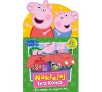 Nous partons en voyage Peppa Pig. Autocollant sans fin