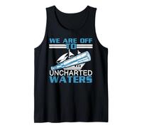 Nous partons pour Uncharted Charts Columbus Day Débardeur