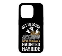 Nous partons pour Une Balade en hayon hantée... Fantôme d'halloween Coque pour iPhone 15 Pro