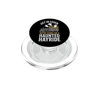 Nous partons pour Une Balade en hayon hantée... Fantôme d'halloween PopSockets PopGrip pour MagSafe