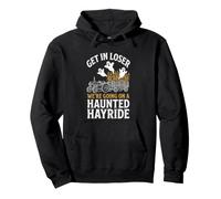 Nous partons pour Une Balade en hayon hantée... Fantôme d'halloween Sweat à Capuche