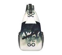 Nous Partons Sac À Dos Bandoulière Léger Sacs À Dos Antivol Sac Banane Pour Homme Randonnée Femme