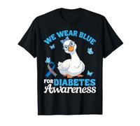 Nous portons du Bleu pour Le Mois de la Sensibilisation au diabète T-Shirt