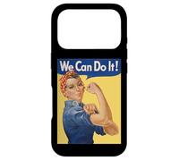 Nous Pouvons Le Faire Rosie The Riveter, féministe | WWII Rosey Rosy Coque pour iPhone 17 Pro