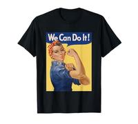 Nous Pouvons Le Faire Rosie The Riveter, féministe | WWII Rosey Rosy T-Shirt