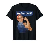 Nous pouvons le faire Rosie The Riveter, féministe | WWII Rosey Rosy T-Shirt