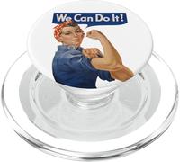 Nous Pouvons Le Faire Rosie The Riveter, Rosey Rosy, féministe de la Seconde Guerre Mondiale PopSockets PopGrip pour MagSafe