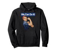 Nous Pouvons Le Faire Rosie The Riveter Sweat à Capuche