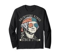 Nous rejetons les rois depuis 1776, We the People, George Washington Manche Longue