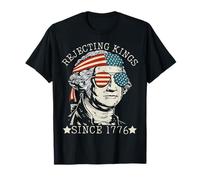 Nous rejetons les rois depuis 1776, We the People, George Washington T-Shirt