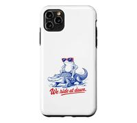 Nous roulons à Dawn Frog Alligator Funny Coque pour iPhone 11 Pro Max