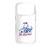 Nous roulons à Dawn Frog Alligator Funny Coque pour iPhone 17 Pro
