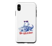 Nous roulons à Dawn Frog Alligator Funny Coque pour iPhone XS Max