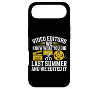 Nous savons ce Que Vous Avez Fait l'été dernier et l'avons édité Video Editor Coque pour iPhone Air