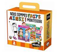 Headu – Jeu éducatif Montessori – Nous sommes faits ainsi, Le jeu qui parle de moi – 2-6 ans