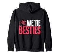 Nous Sommes Amies Amitié Amis L'équipe Meilleur Ami Sweat à Capuche