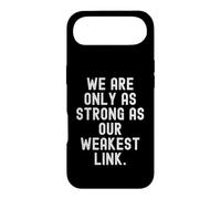 Nous Sommes Aussi forts Que Notre maillon Le Plus Faible Sagesse Coque pour iPhone Air