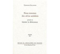 Nous sommes des zéros satisfaits