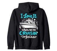 Nous Sommes en croisière Ensemble Croisière Vacances en Famille Couples Sweat à Capuche
