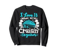 Nous Sommes en croisière Ensemble Croisière Vacances en Famille Couples Sweatshirt