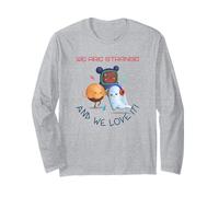 Nous Sommes étranges et Nous adorons ça (Funny Monster Graphic) Manche Longue