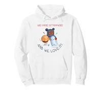 Nous Sommes étranges et Nous adorons ça (Funny Monster Graphic) Sweat à Capuche