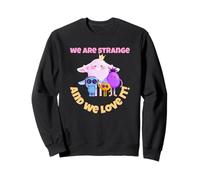 Nous Sommes étranges et Nous adorons ça (Funny Monster Graphic) Sweatshirt