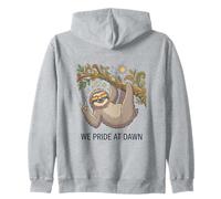 Nous Sommes Fiers de Dawn Sloth LGBTQ Rainbow Sweat à Capuche