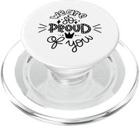Nous Sommes Fiers de Vous, équipe de Remise des diplômes, dernier Jour d'école PopSockets PopGrip pour MagSafe