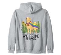 Nous Sommes Fiers du Mois de la fierté LGBTQ des Chiens Labrador Retriever de Dawn Sweat à Capuche