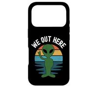 Nous Sommes Ici : enlèvement Amusant par des extraterrestres : Les extraterrestres OVNI sont réels Coque pour iPhone 17 Pro