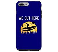 Nous Sommes Ici : enlèvement Amusant par des extraterrestres : Les extraterrestres OVNI sont réels Coque pour iPhone 7 Plus/8 Plus