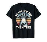 Nous Sommes là pour The Kitties UFO Cat T-Shirt