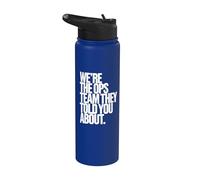 Nous sommes l'équipe des opérations | Funny Office Stainless Steel Insulated Water Bottle