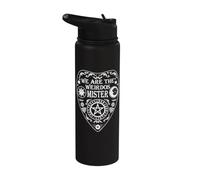 Nous sommes les cinglés Monsieur Planchette Stainless Steel Insulated Water Bottle