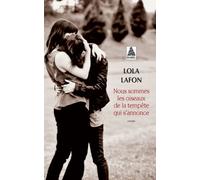 Nous sommes les oiseaux de la tempête qui s'annonce