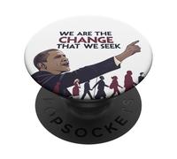 Nous Sommes l'inspiration du Changement : Le président Obama PopSockets PopGrip Adhésif