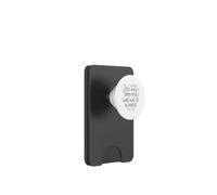 Nous Sommes nés pour être réels, Pas pour être Parfaits PopSockets PopWallet pour MagSafe