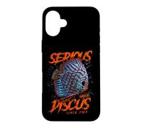 Nous Sommes sérieux à Propos des Poissons Discus Depuis 1960 Coque pour iPhone 16 Plus