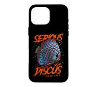 Nous Sommes sérieux à Propos des Poissons Discus Depuis 1960 Coque pour iPhone 16 Pro Max