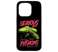 Nous Sommes sérieux à Propos des Pythons arboricoles Verts Coque pour iPhone 15 Pro
