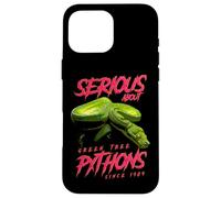 Nous Sommes sérieux à Propos des Pythons arboricoles Verts Coque pour iPhone 16 Pro Max
