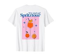 NOUS SOMMES SUR LA TOURNÉE - HUILE DE COL TROU DE L'APER. ÉTOILES T-Shirt