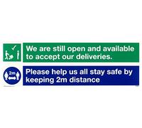 Nous sommes toujours ouverts et disponibles pour accepter nos livraisons. Please help us all stay safe by keeping 2 m