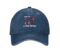 Nous Sommes Tous des Chapeaux Charlie Kirk pour Hommes et Femmes, Casquette de Baseball en Denim réglable, Chapeau de Camionneur Vieilli